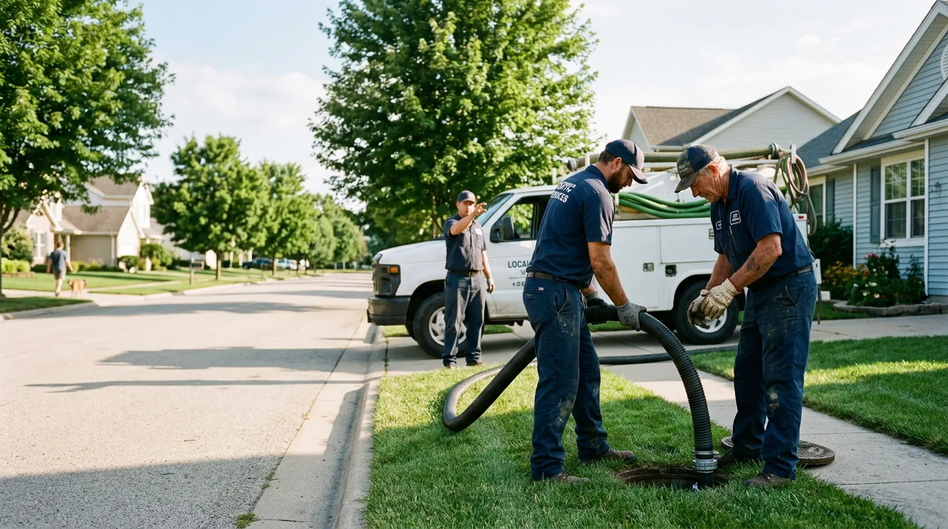 Septic Tank Pumping in Sandyville, OH near me